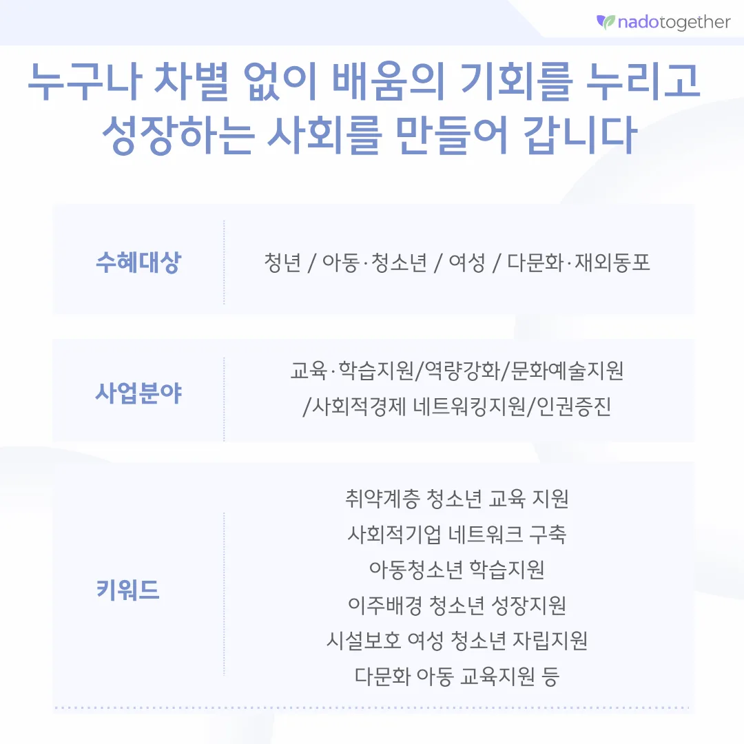 [파트너소개] 사단법인 JUMP